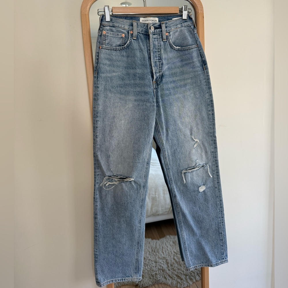 Aritzia Denim Forum The Bonet High Rise Loose Jean